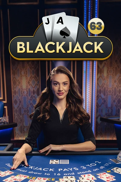 Blackjack 63 — live blackjack van Pragmatic Play — speel bij Trixino