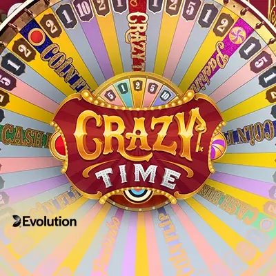 Crazy Time van Evolution