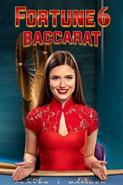 Fortune 6 Baccarat — live baccarat van Pragmatic Play — speel bij Trixino