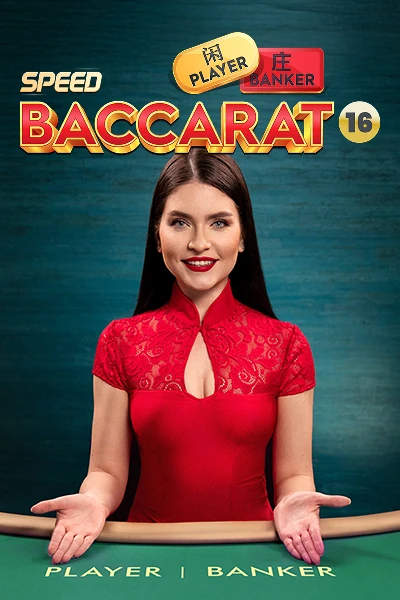 Speed Baccarat 16 — live baccarat van Pragmatic Play — speel bij Trixino