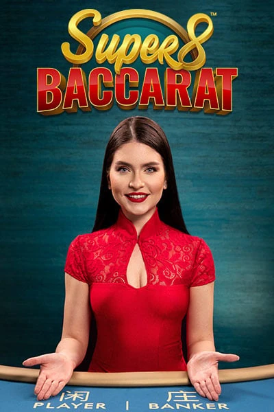 Super 8 Baccarat — live baccarat van Pragmatic Play — speel bij Trixino