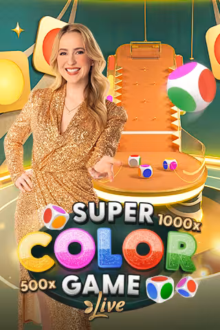 Super Color Game — live game show van Pragmatic Play — speel bij Trixino