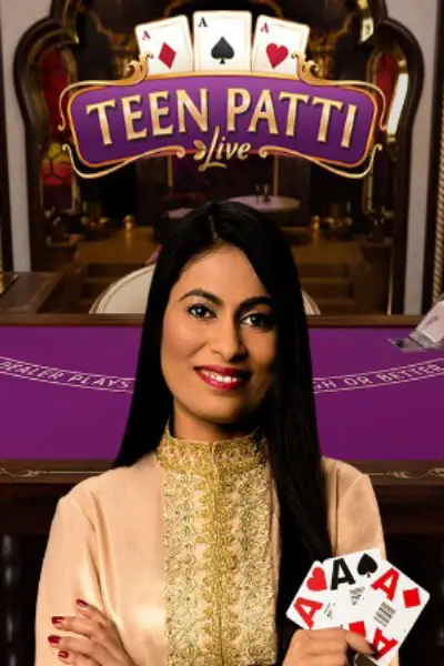 Teen Patti Live — live game show van Ezugi — speel bij Trixino